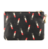 Lipstick Print Bracelet Bag, back view